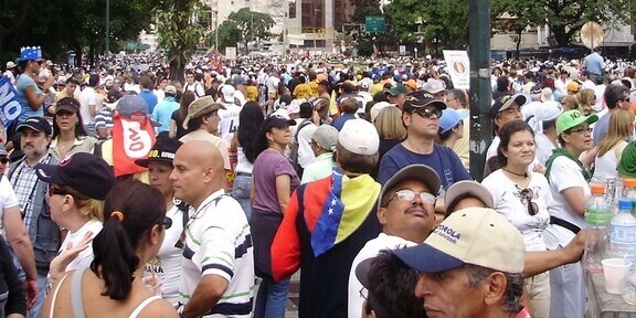 In Venezuela are Trouble on the Streets