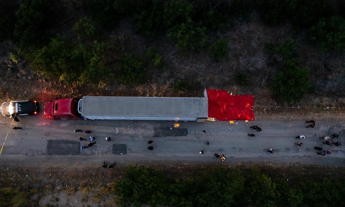 Suspect truck driver accused in murders of migrant workers in Texas