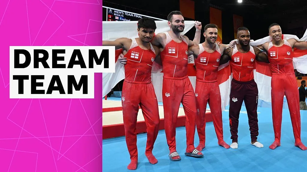 England’s historic third gold in team gymnastics at the Commonwealth Games
