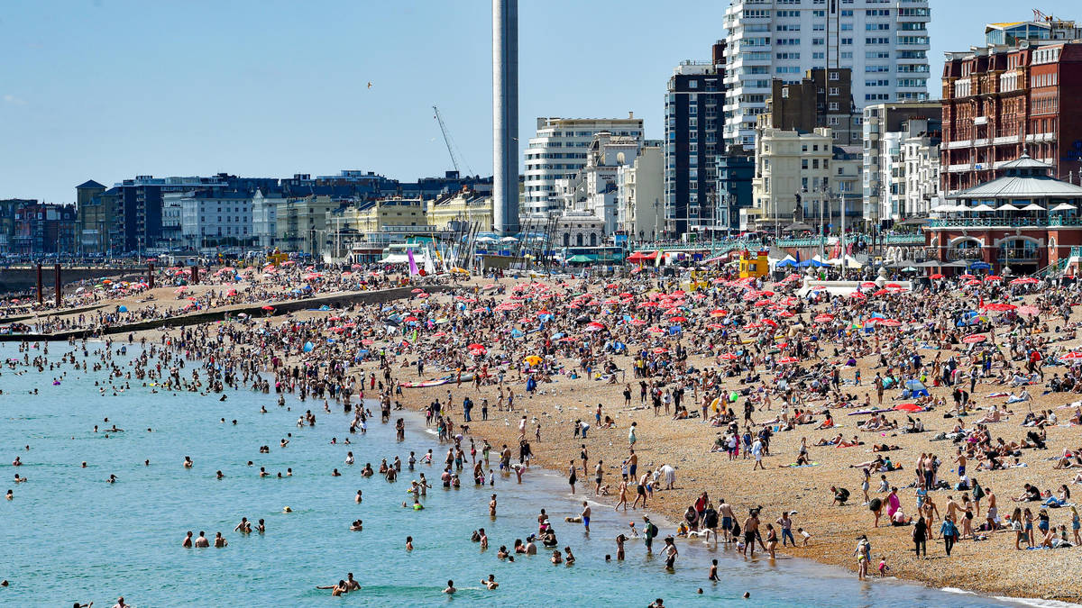 As temperatures rise in the UK, a heat-health alert has been issued.