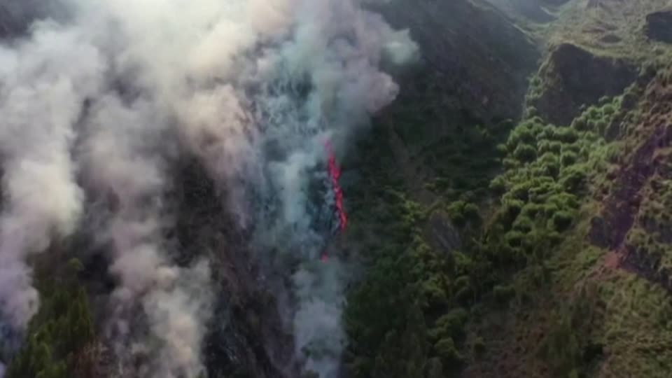 Machu Picchu is in danger from a wildfire in Peru because of its isolated position, which makes it difficult to contain the flames.