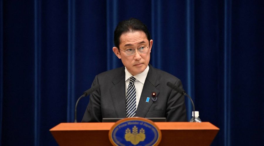 Kishida suggests that Japan should think about constructing new nuclear power facilities.