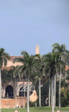 Ex-US President Donald Trump has said his Florida home was "raided"