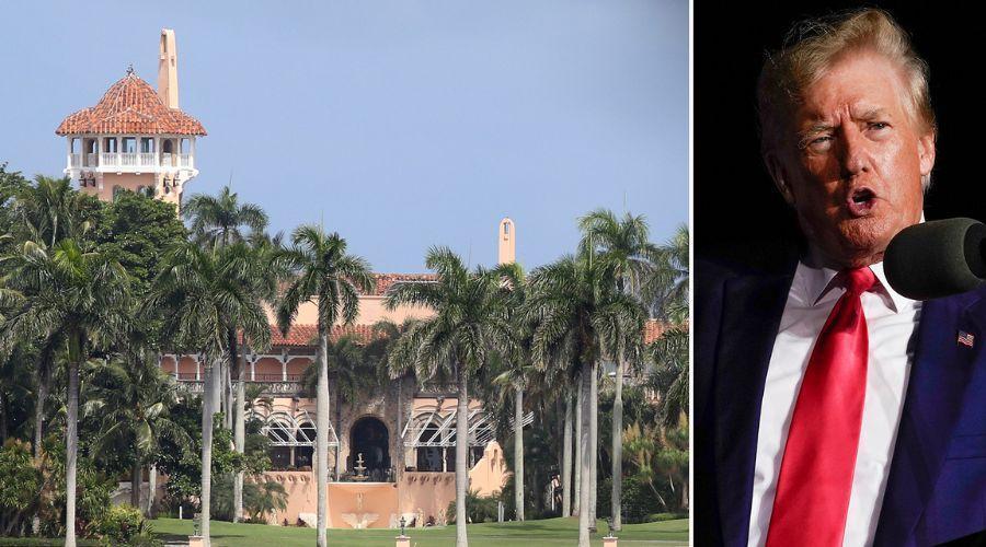 Trump claims that his Florida estate, Mar-a-Lago, was ‘raided’ by FBI investigators.