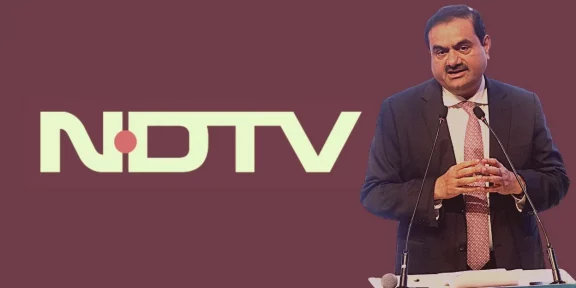 India's richest man Adani, is making a hostile bid for the news channel NDTV | news channel | asia | business | feedhour.com