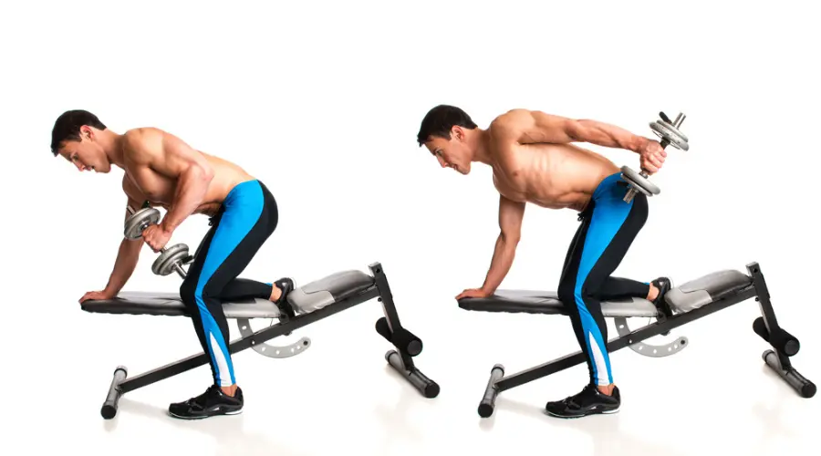 Bend at the waist while maintaining your back flat and your abs engaged.