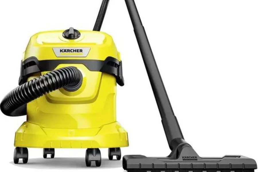 It has a push-and-pull locking feature that makes emptying the vacuum quick and straightforward