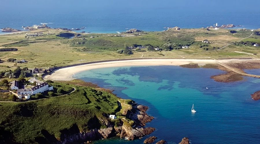 Alderney is one of the most scenics of the Channel Islands