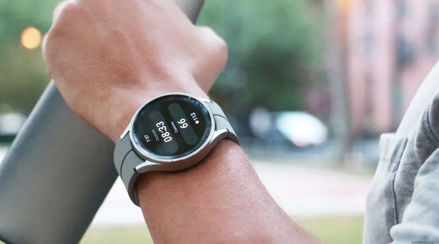 The Samsung Galaxy Watch 5 Pro has a sleek yet rugged design