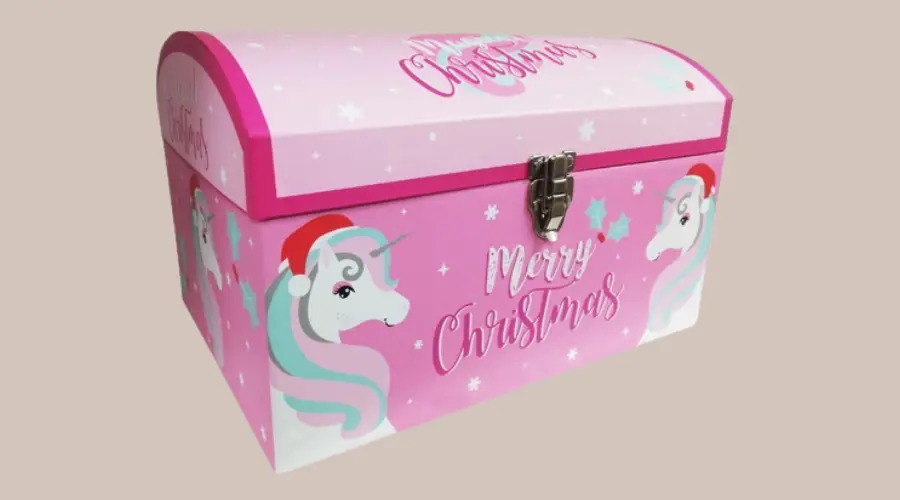 A lovely box that is perfect for storing Christmas presents