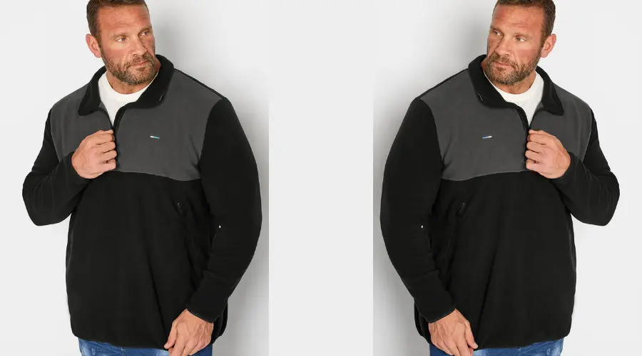 BadRhino’s 100% polyester fleece sweatshirt 