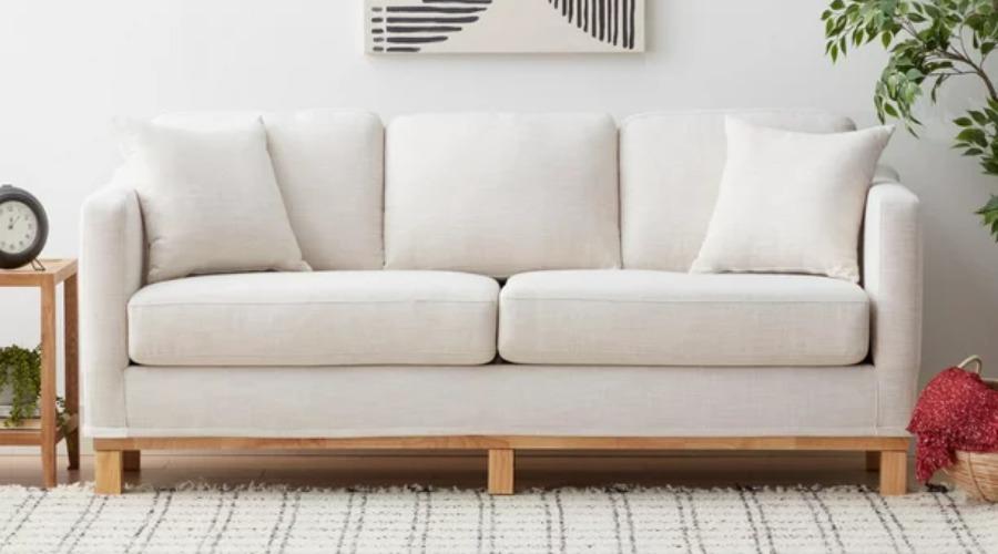 Gap Home Upholstered Wood Base Sofa