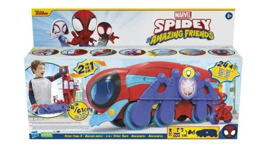Marvel Spidey and Friends Spider Crawl-R