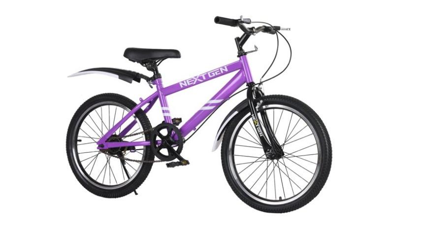 NextGen 20" Children's Bike, Purple