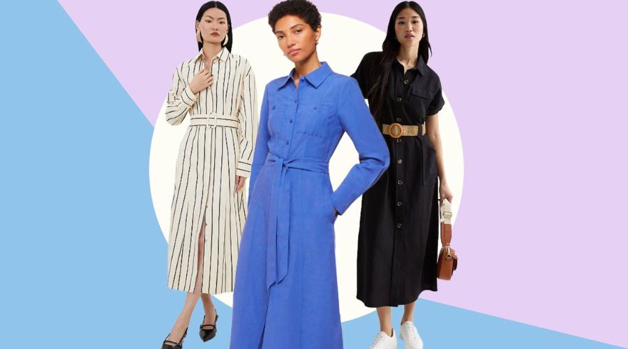 Midi Shirt Dresses to wear in Summers