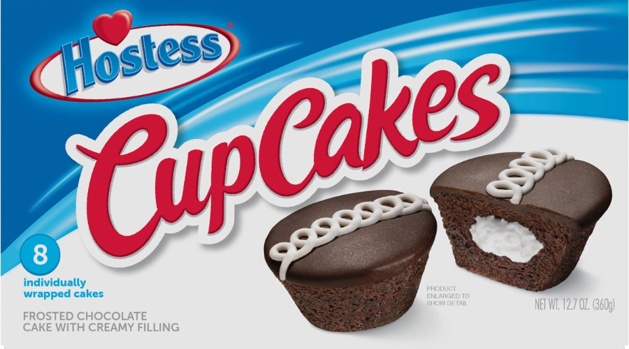 Hostess Chocolate Cupcakes 