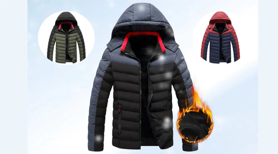 Men’s Windproof Hooded Jacket
