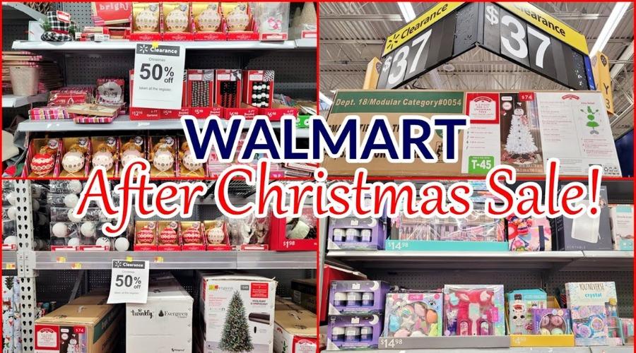 Walmart after Christmas Sale
