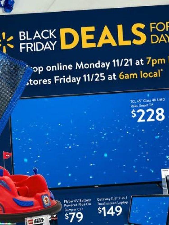 Save more with the 6 best Walmart Black Friday Deals on all Categories