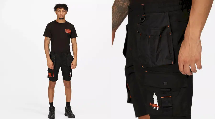 Band of Builders Shorts | Black