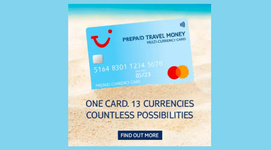 Benefits of TUI Prepaid Travel Card