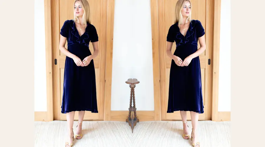 A dress made from sustainable viscose is a great option for those looking for an environmentally friendly garment.