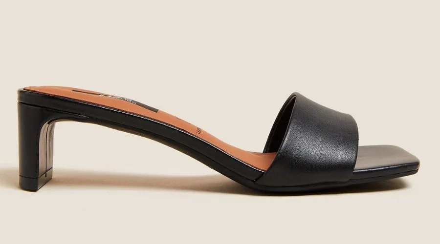 Leather Statement Mules