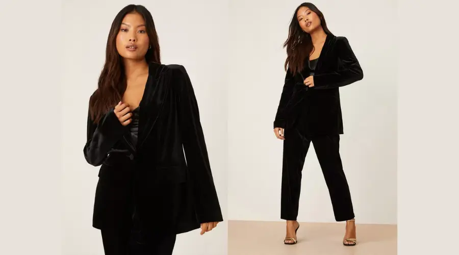 this perfect velvet blazer is what you need
