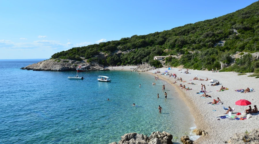 Sveti Ivan Beach in Istria, Croatia