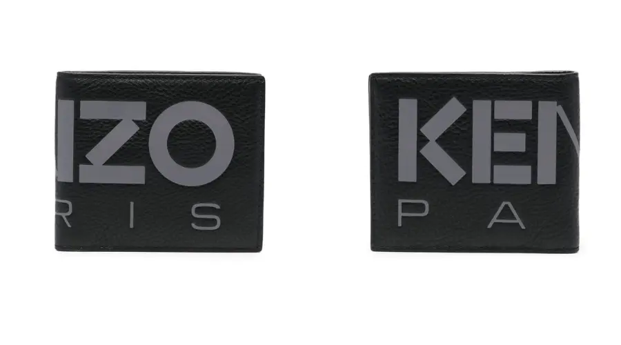 Kenzo Logo-Print Wallet
