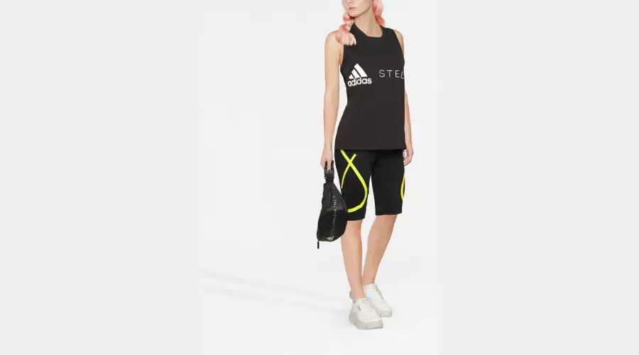 Adidas by Stella McCartney logo-print training tank top