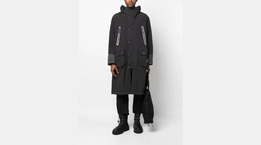Barbour X And Wander insulated hooded coat