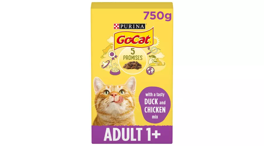 Go-Cat with Duck and Chicken Mix Food 