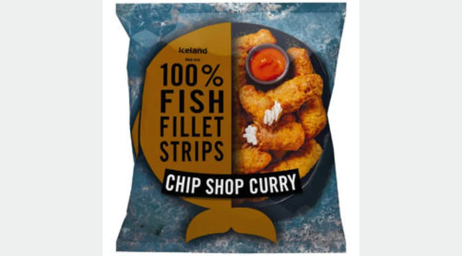 Iceland Made with 100% Fish Fillet Strips In A Chip