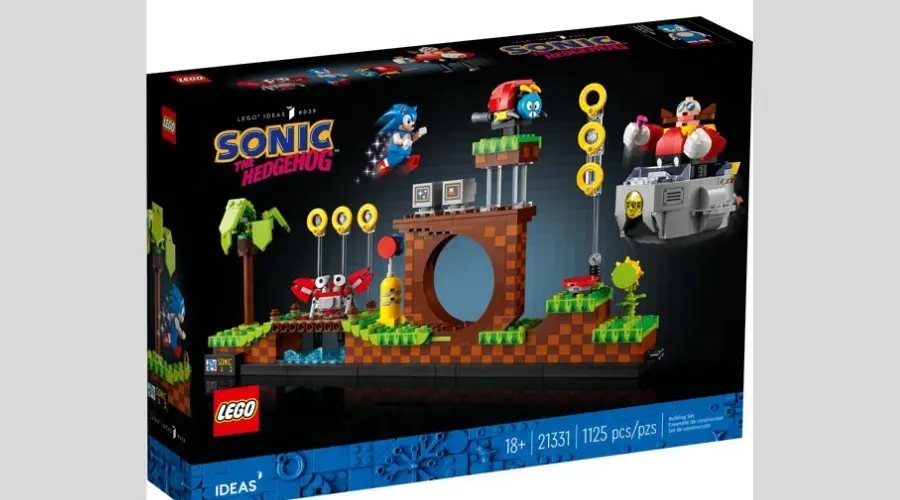 LEGO Ideas Sonic the Hedgehog Green Hill Zone Building Kit
