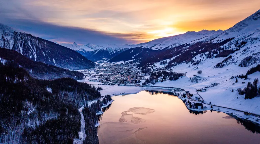 Switzerland in winter