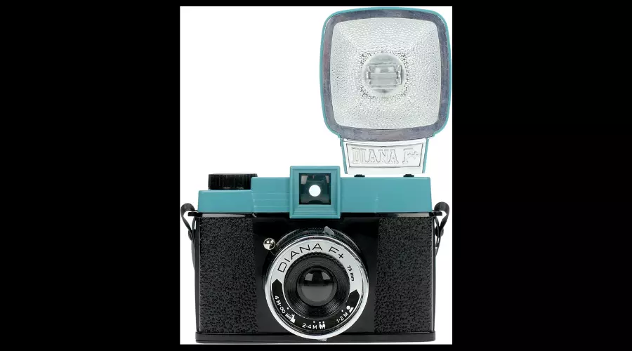The Lomography Diana F+ Medium Format Camera with Flash