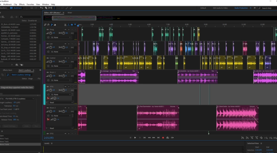 Adobe Audio Editor