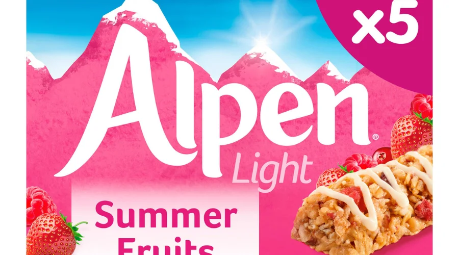 Alpen Light Cereal Bars Summer Fruits