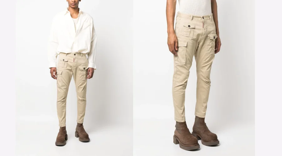 Dsquared2 Cargo-Style Chino Trousers