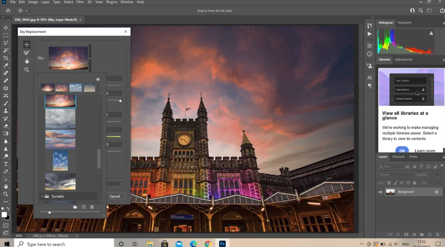 Enhance Group Of Adobe Photoshop