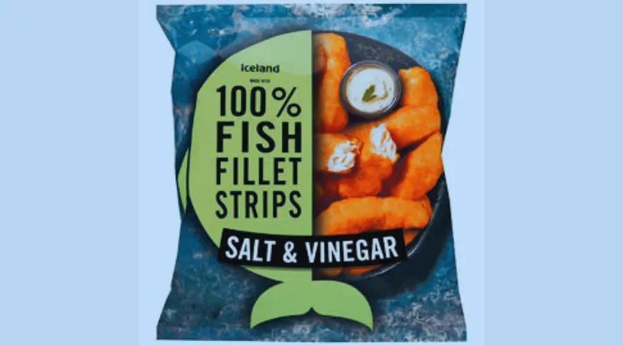 Fish Fillet Strips with Salt and Vinegar