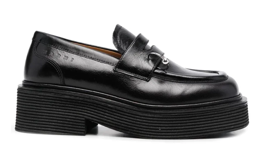 Marni piercing-embellished chunky loafers