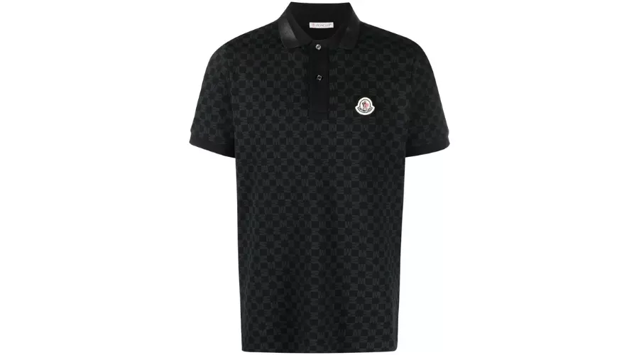 Moncler-Short-Sleeve Polo Shirt