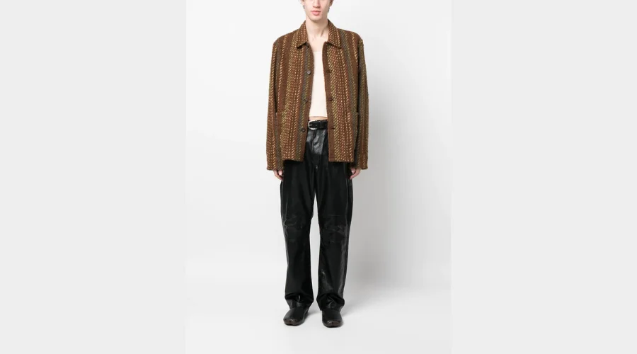 Our Legacy Archive Box knit shirt jacket