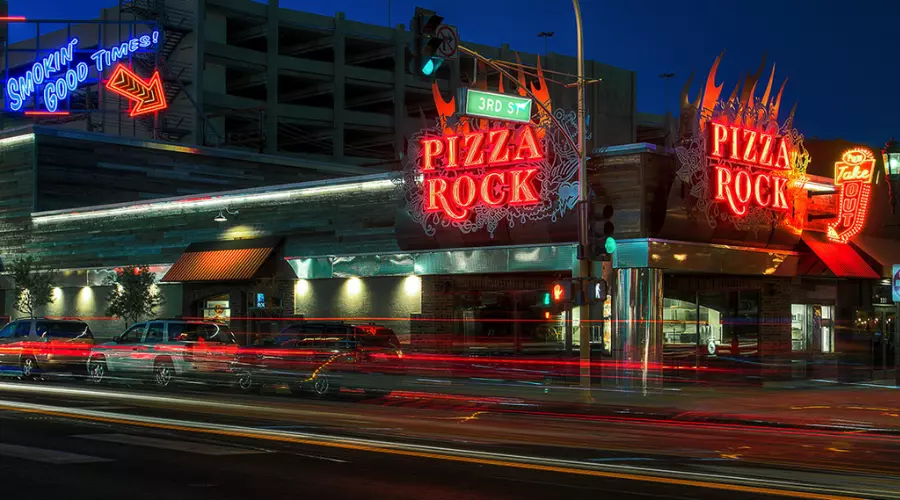 Pizza Rock in Downtown Las Vegas