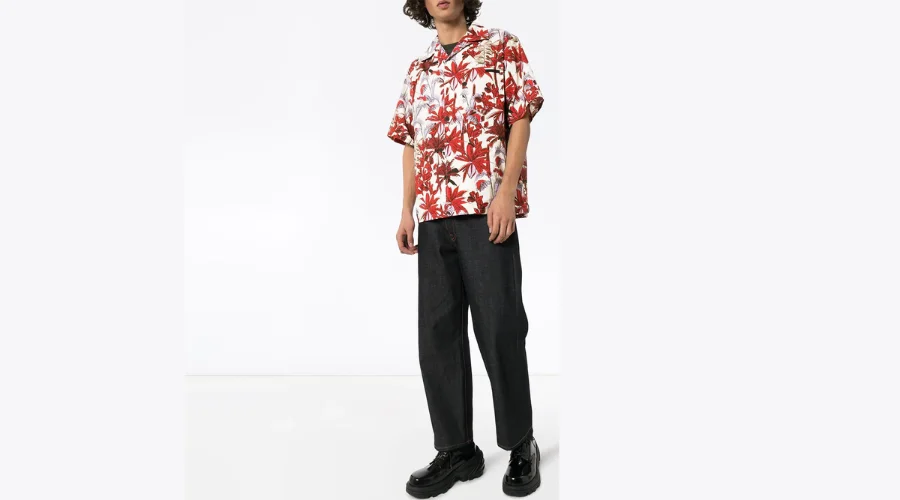 Prada floral print shirt