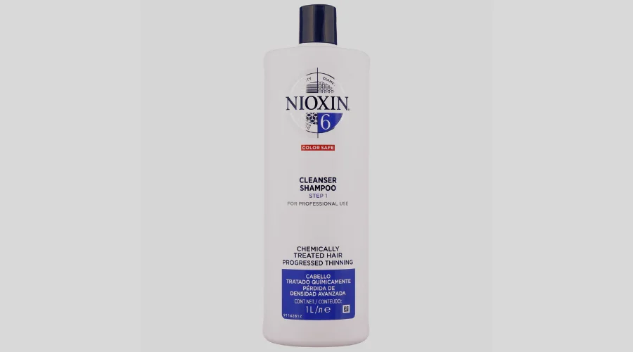 Shampoo for chemically treated hair with advanced thinning (System 6 Step 1) 
