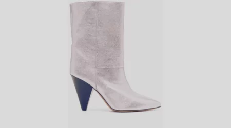 Top 4 Silver Ankle Boots by Farfetch