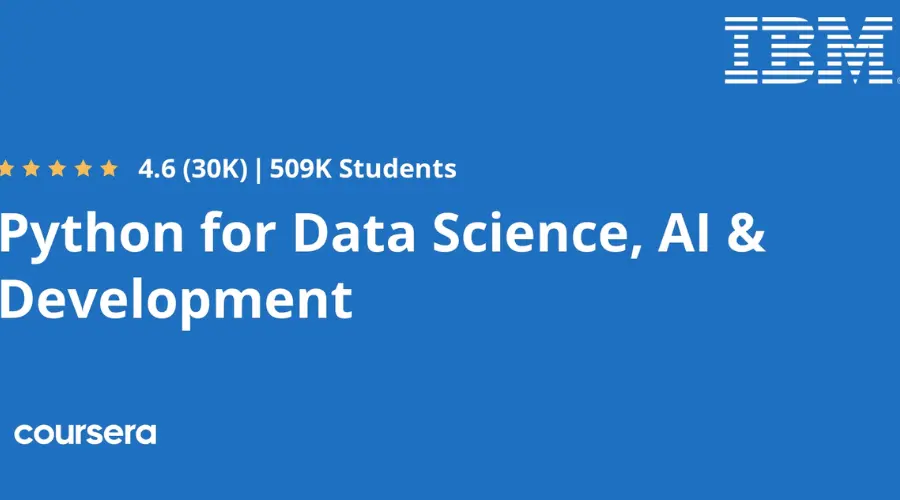 Python for Data Science, AI, and Development Specialization
